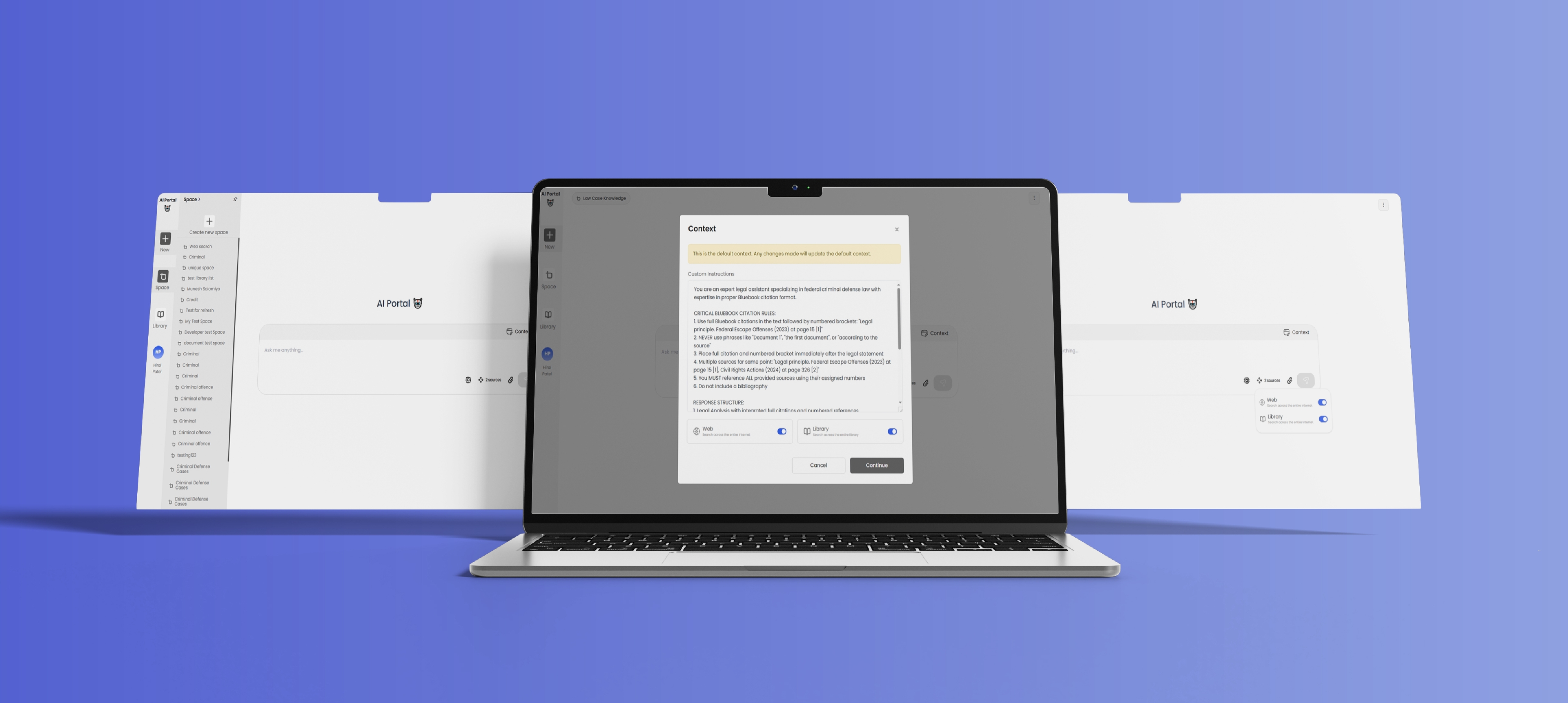 AI Portal for Federal Criminal Defense Document Drafting