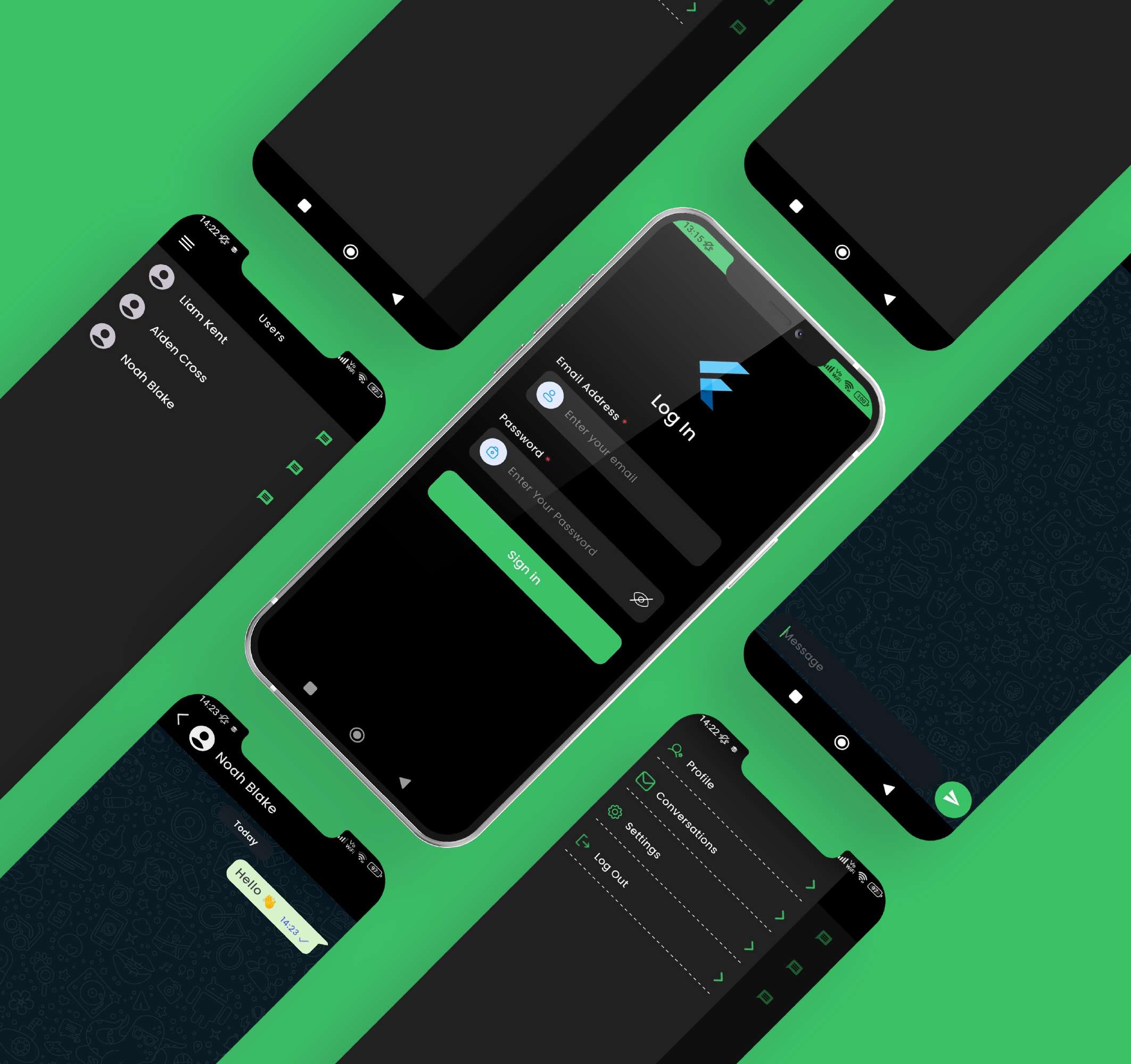 Messenger chat app